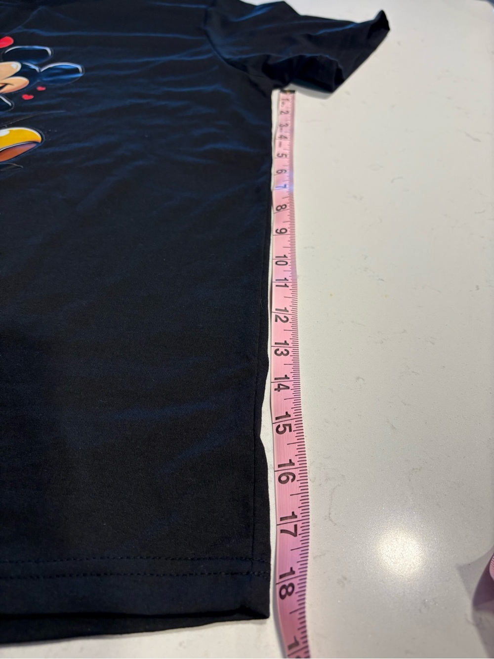 Mickey & Minnie Graphic Tee - Black - Picture 2 of 5